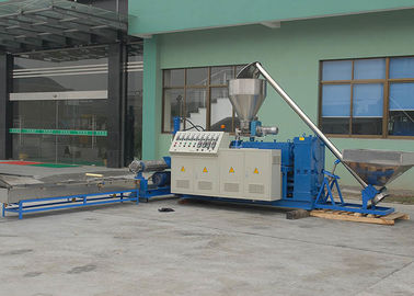 LD-sz-65 Schroef die van het het Recyclingsmateriaal van pvc de Kegel Tweeling Plastic Machine pelletiseren